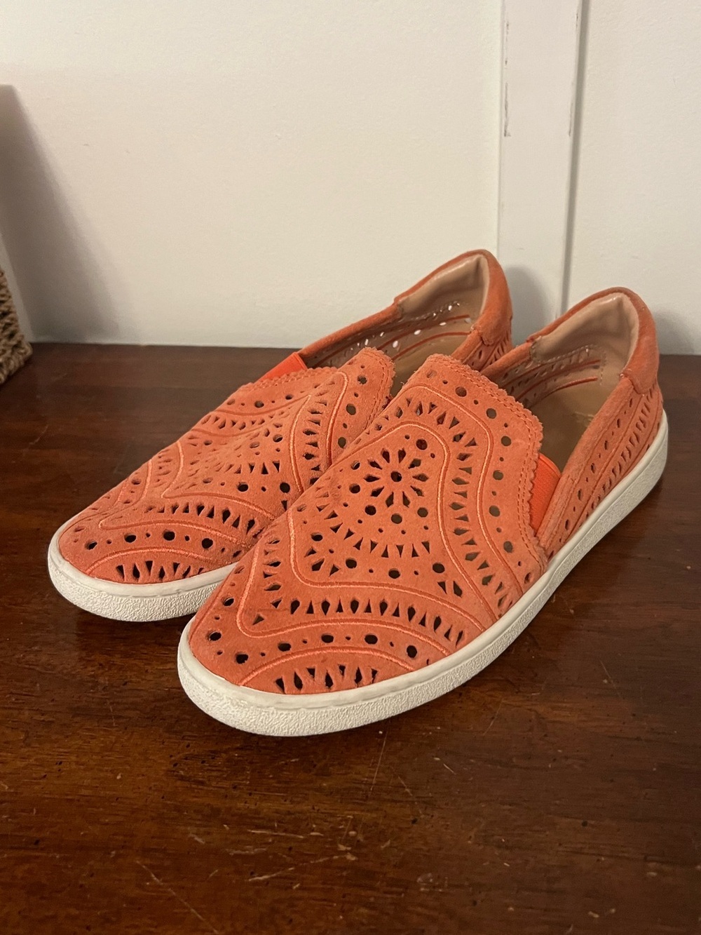 UGG Women's Perforated Slip-On Sneakers size 8